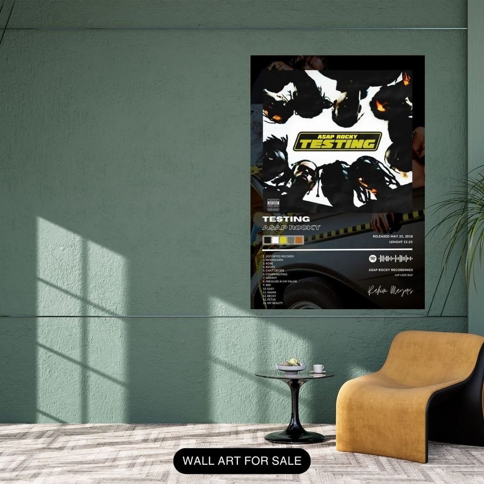 ASAP Rocky - Testing - Poster