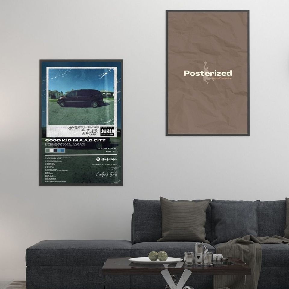 Kendrick Lamar - good kid, maad city - Poster