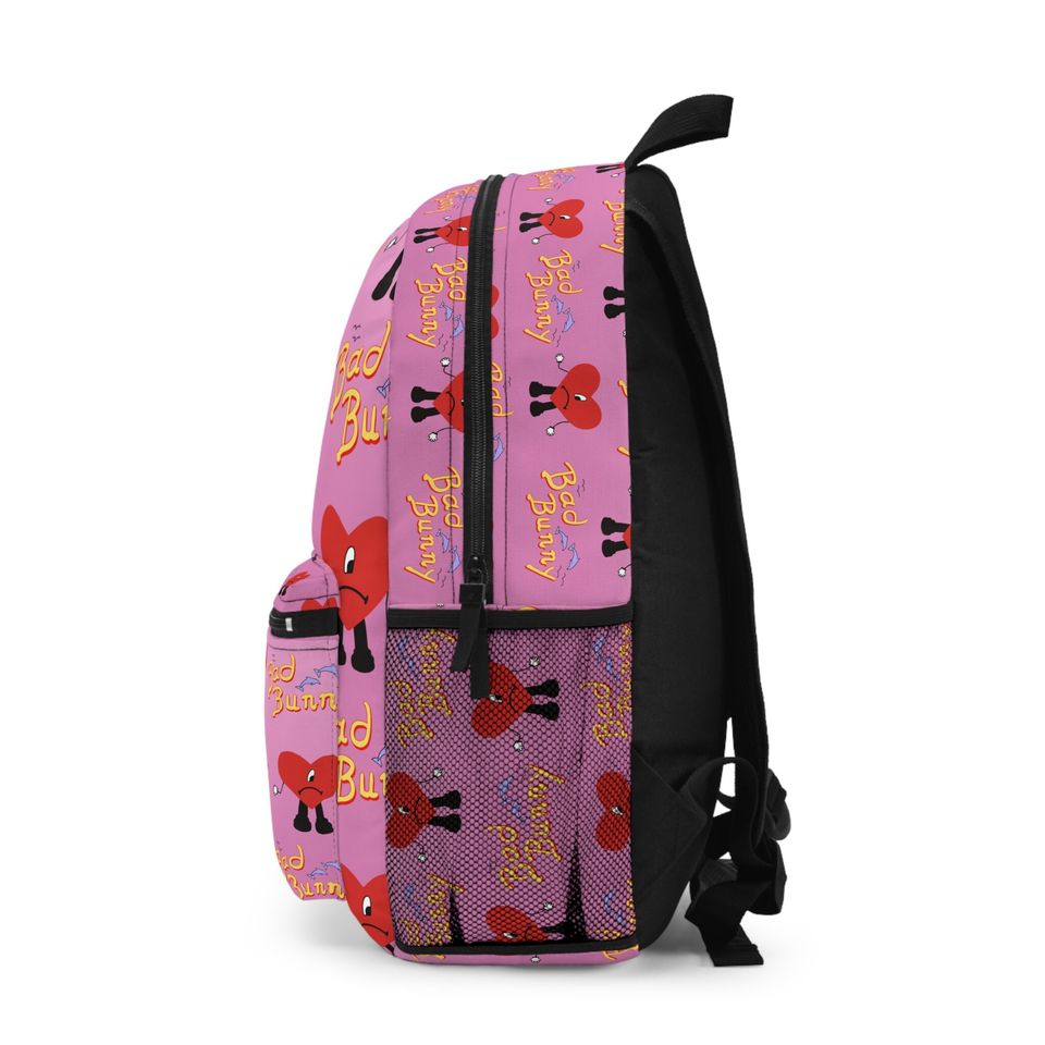 Bad Bunny Backpack, Backpack For Kids and Adults, Adjustable Shoulder Straps, Lightweight and Waterproof Backpack