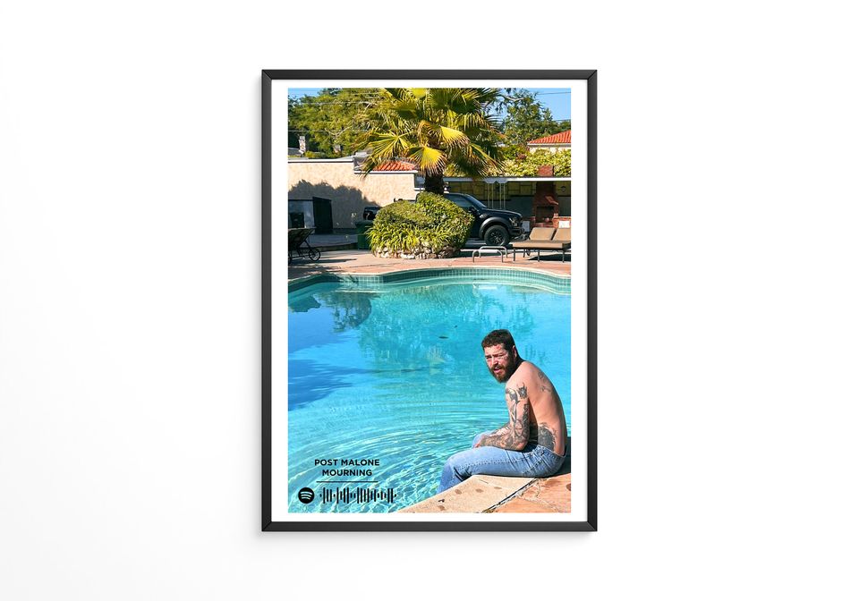 Post Malone - Mourning Album Poster