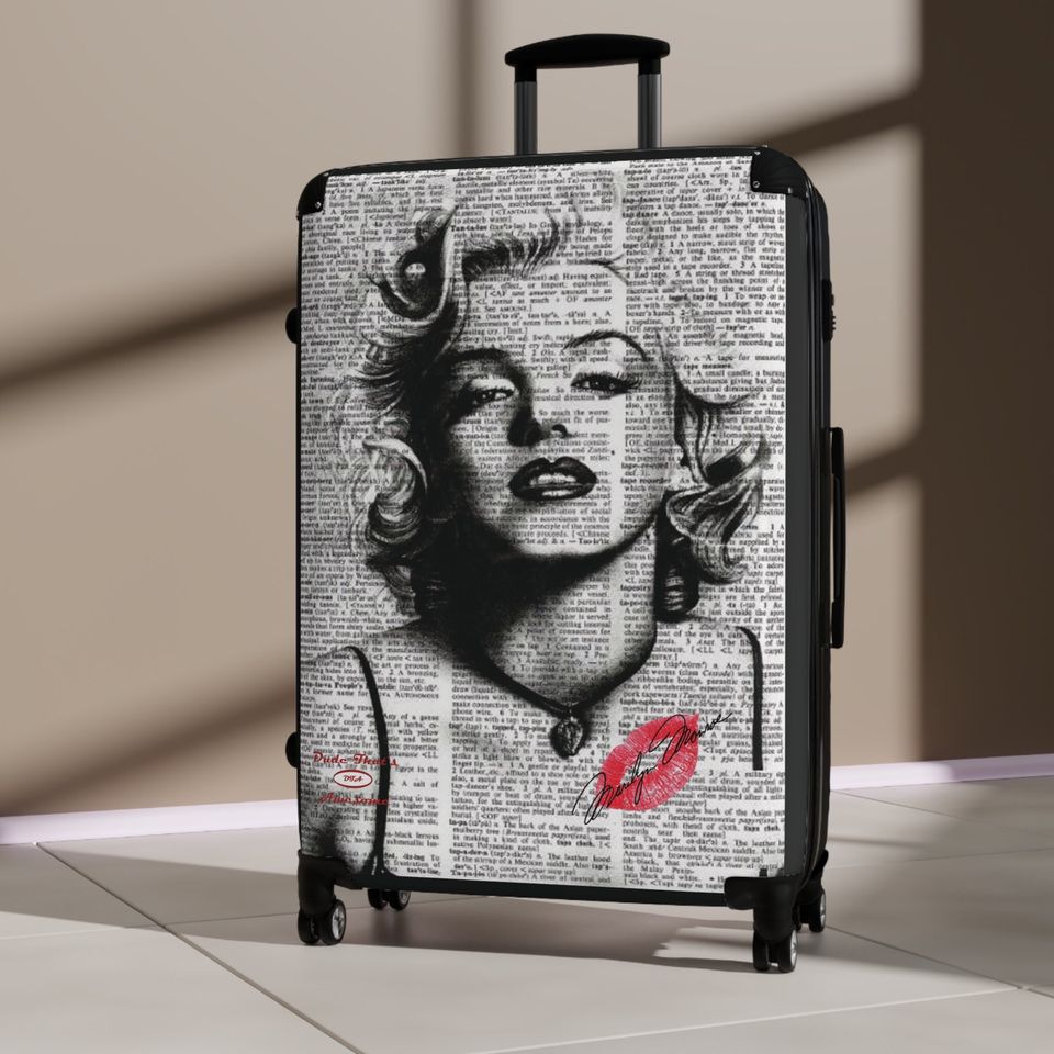 Marilyn Monroe Travel Suitcase