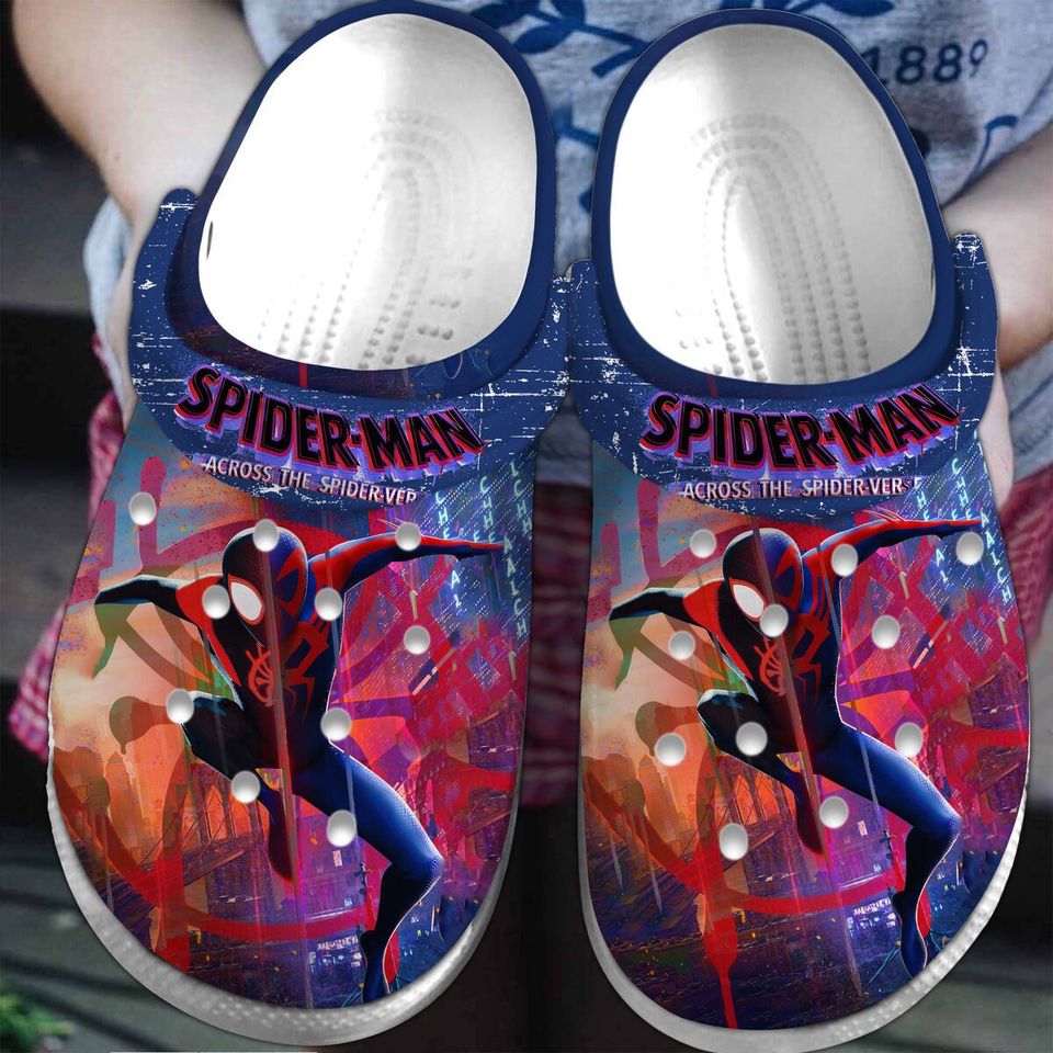 Spiderman Movie Cartoon Clogs, Spiderman Summer Clogs
