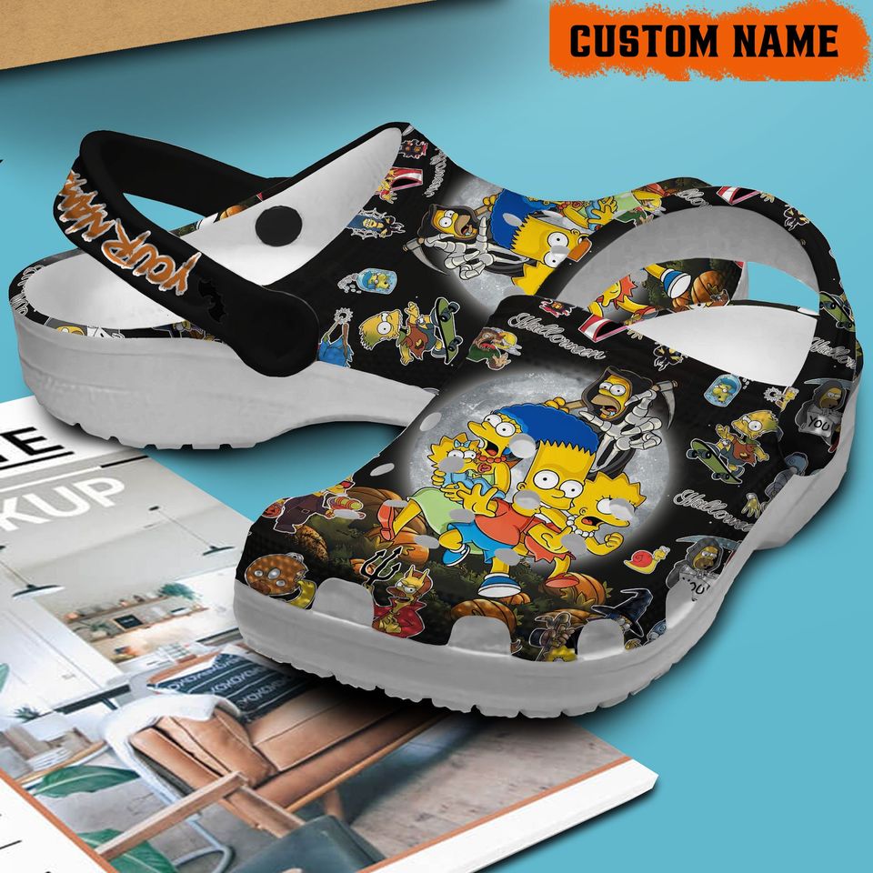 The Simpsons TV Series Clogs, The Simpsons Clogs, The Simpsons Summer Clogs