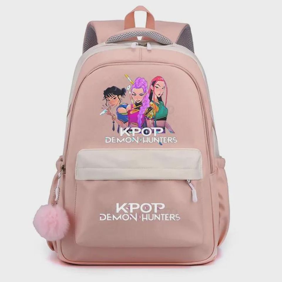 K-Pop KPop Demon Hunters Huntrix Backpack for Girls