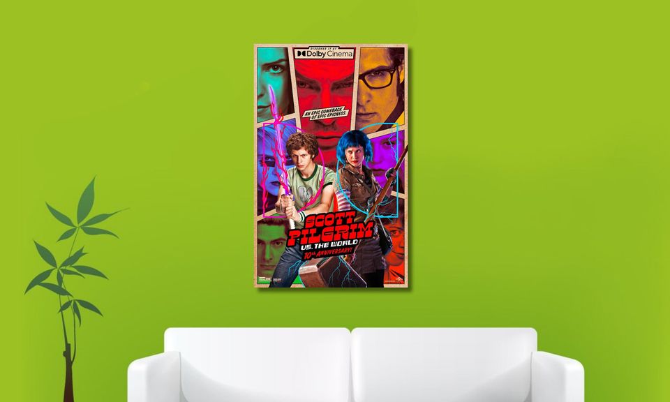 Scott Pilgrim vs. the World Poster, Scott Pilgrim vs. the World Poster