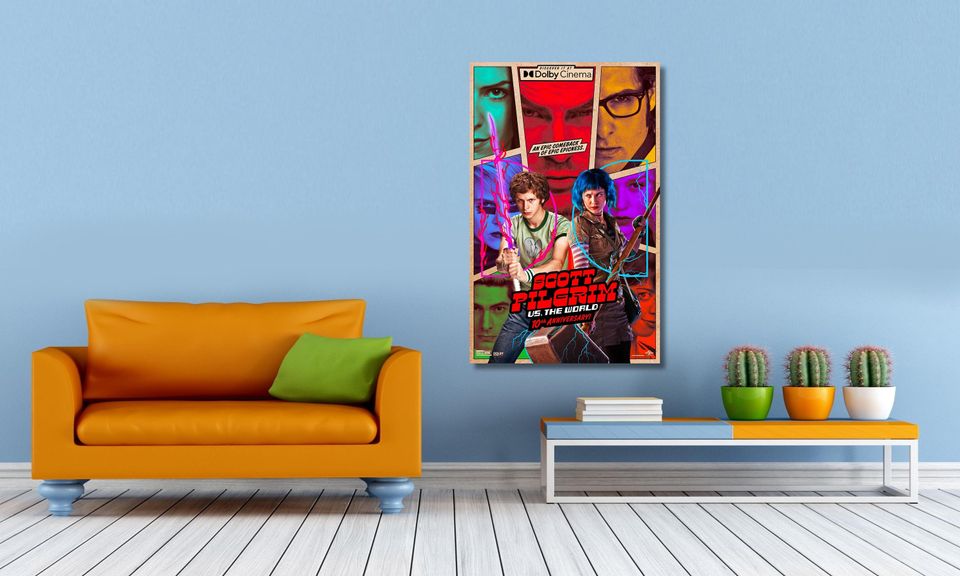 Scott Pilgrim vs. the World Poster, Scott Pilgrim vs. the World Poster