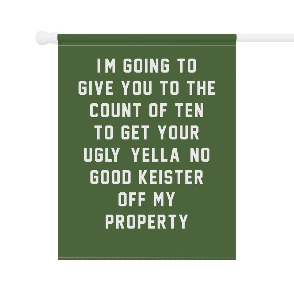 Evergreen Delight -Home Alone Holiday Flag - Multiple Sizes