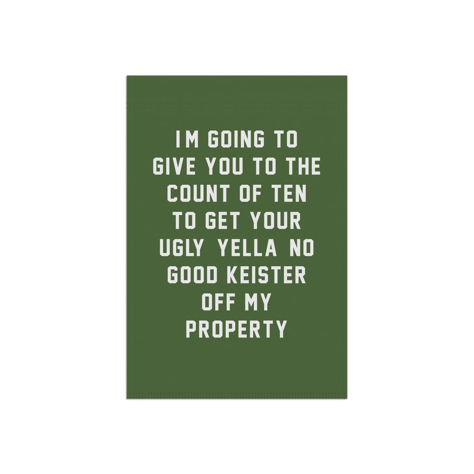 Evergreen Delight -Home Alone Holiday Flag - Multiple Sizes