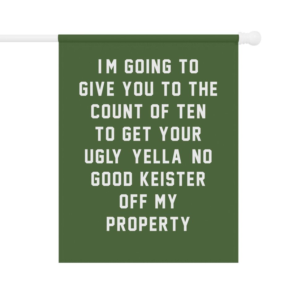 Evergreen Delight -Home Alone Holiday Flag - Multiple Sizes