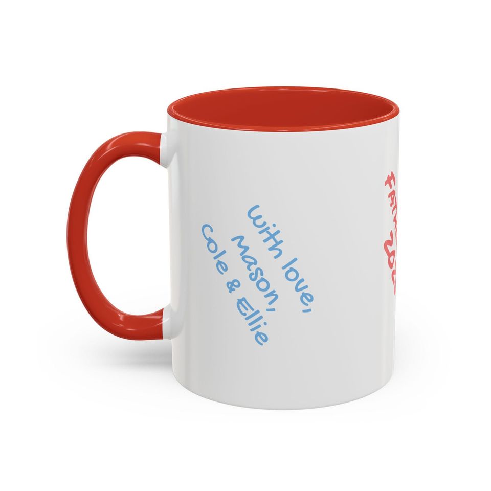 Rad Dad Fathers Day Gift Coffee Mug - BlueyDad Theme