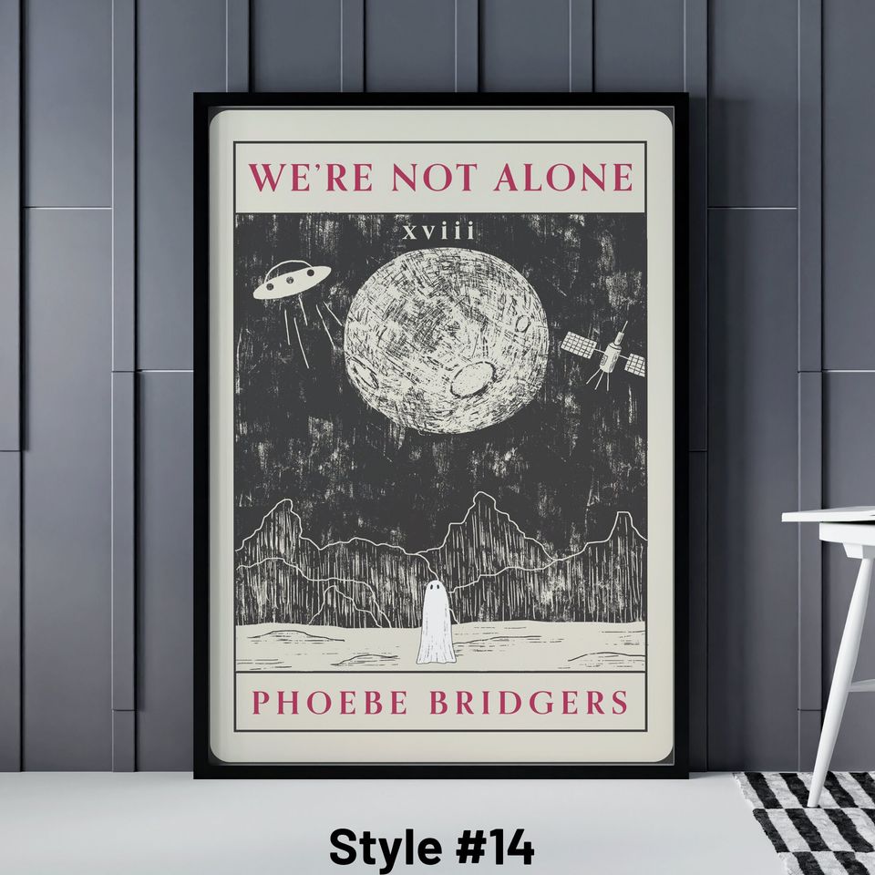 Phoebe Bridgers Punisher Poster, 6 Different Phoebe Bridgers Posters