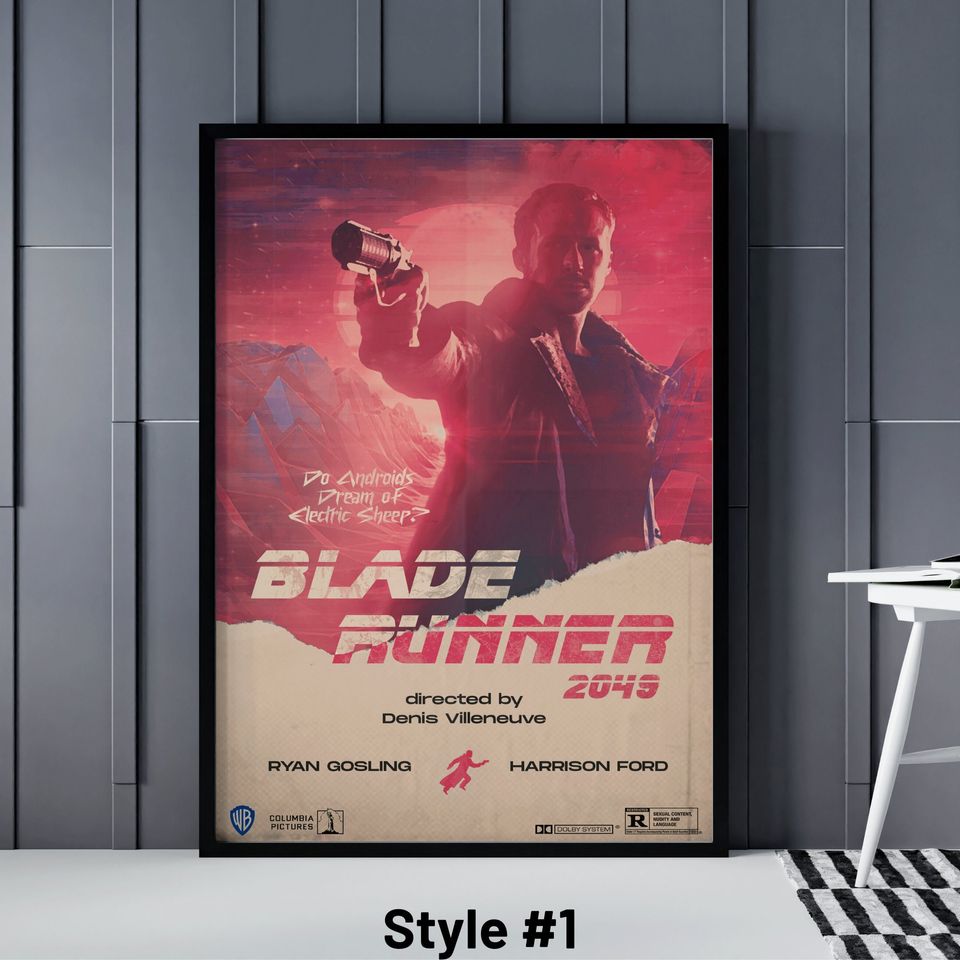 Blade Runner 2049 Poster, 6 Different Blade Runner 2049 Posters