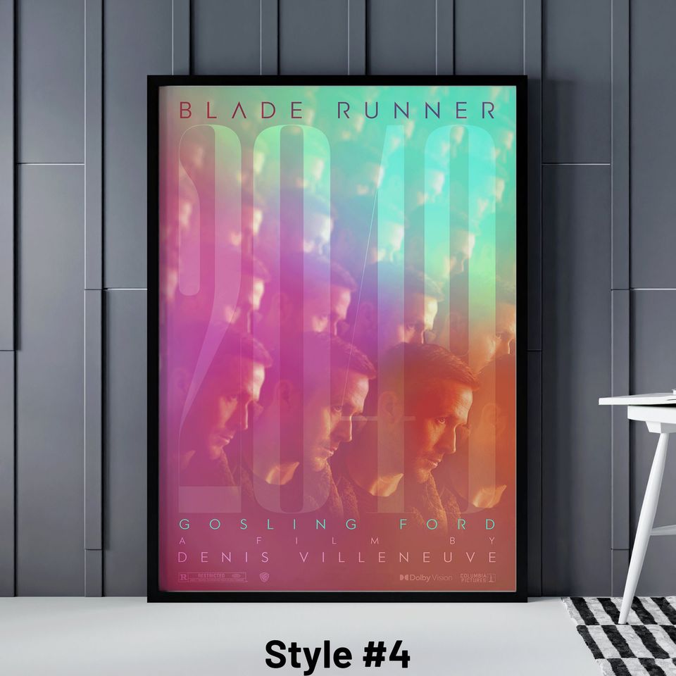 Blade Runner 2049 Poster, 6 Different Blade Runner 2049 Posters