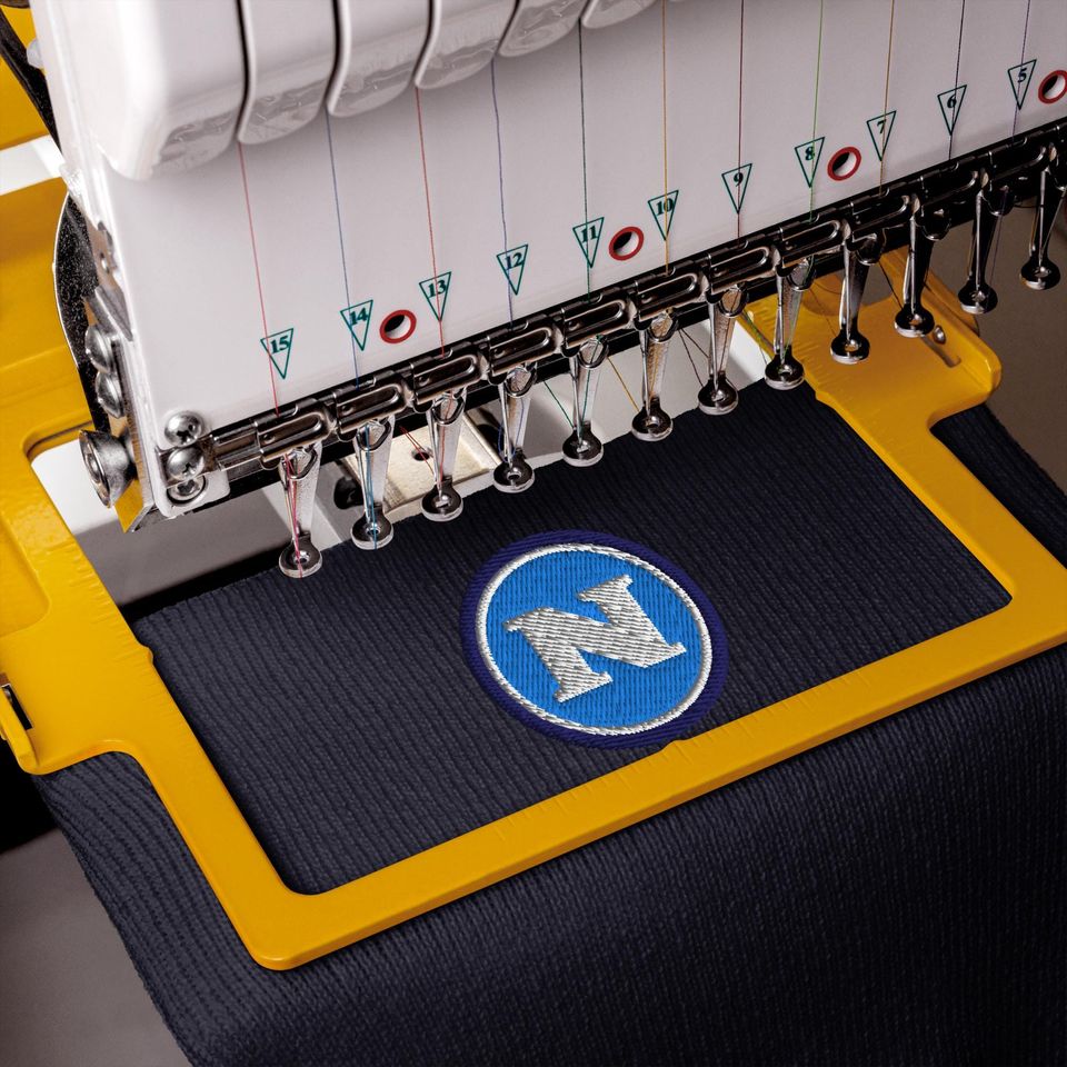 Napoli Embroidered Cuffed Knitted Beanie Soccer Hat