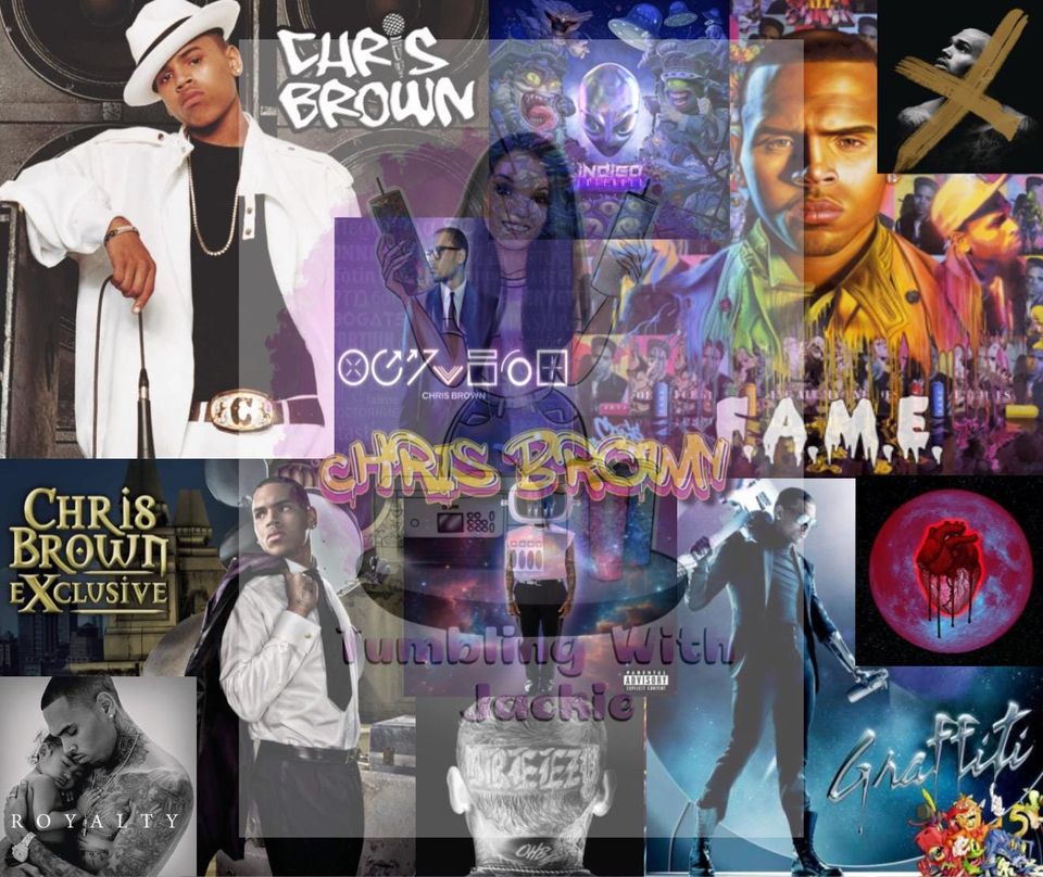 Chris Brown Full Disc Tumbler Wrap