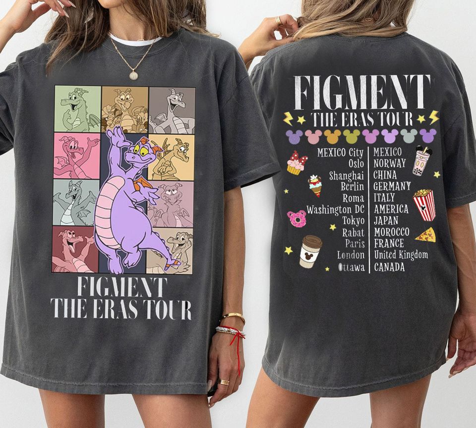 Figment Epcot Shirt,Figment Est 1983 Shirt