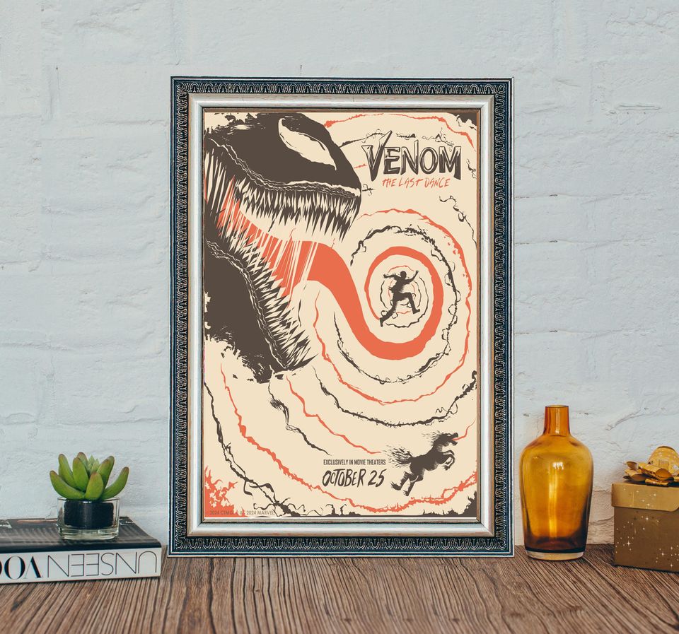 Venom The Last Dance Poster, Venom (2024) Movie Poster