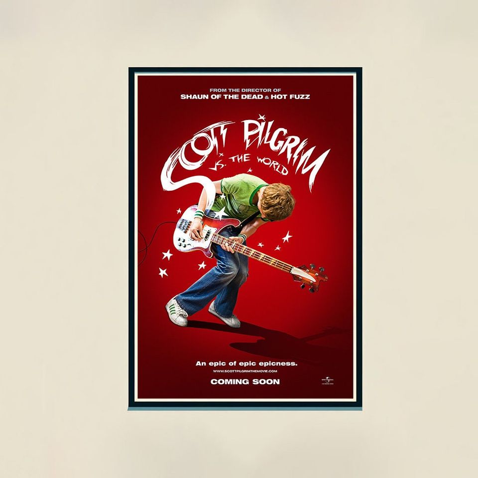 Scott Pilgrim vs. the World Now Movie Poster