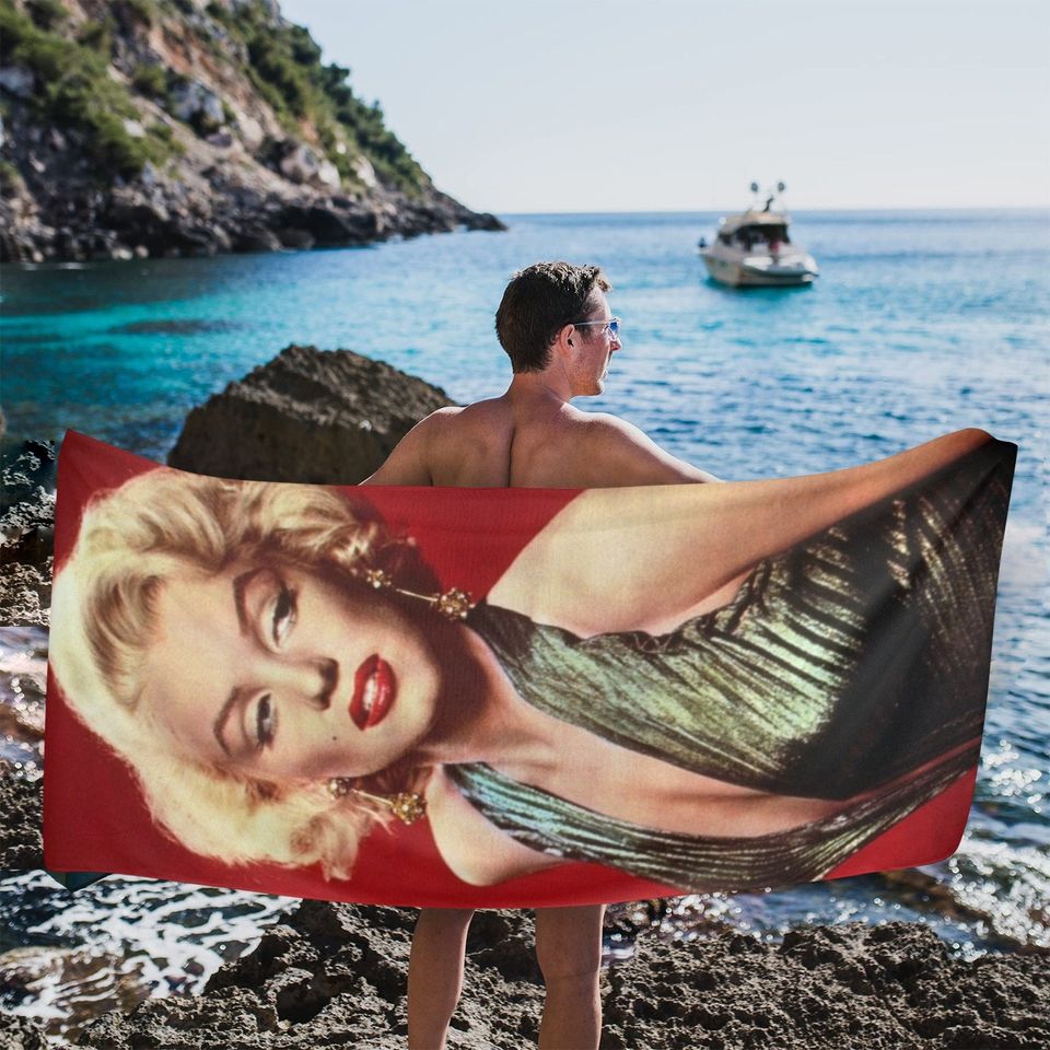 Marilyn Monroe Beach Towel, Marilyn Monroe Merch