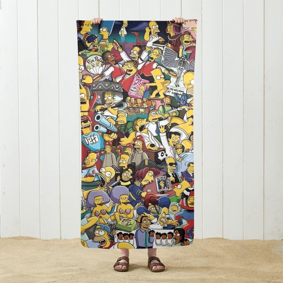 Simpsons Beach Towel