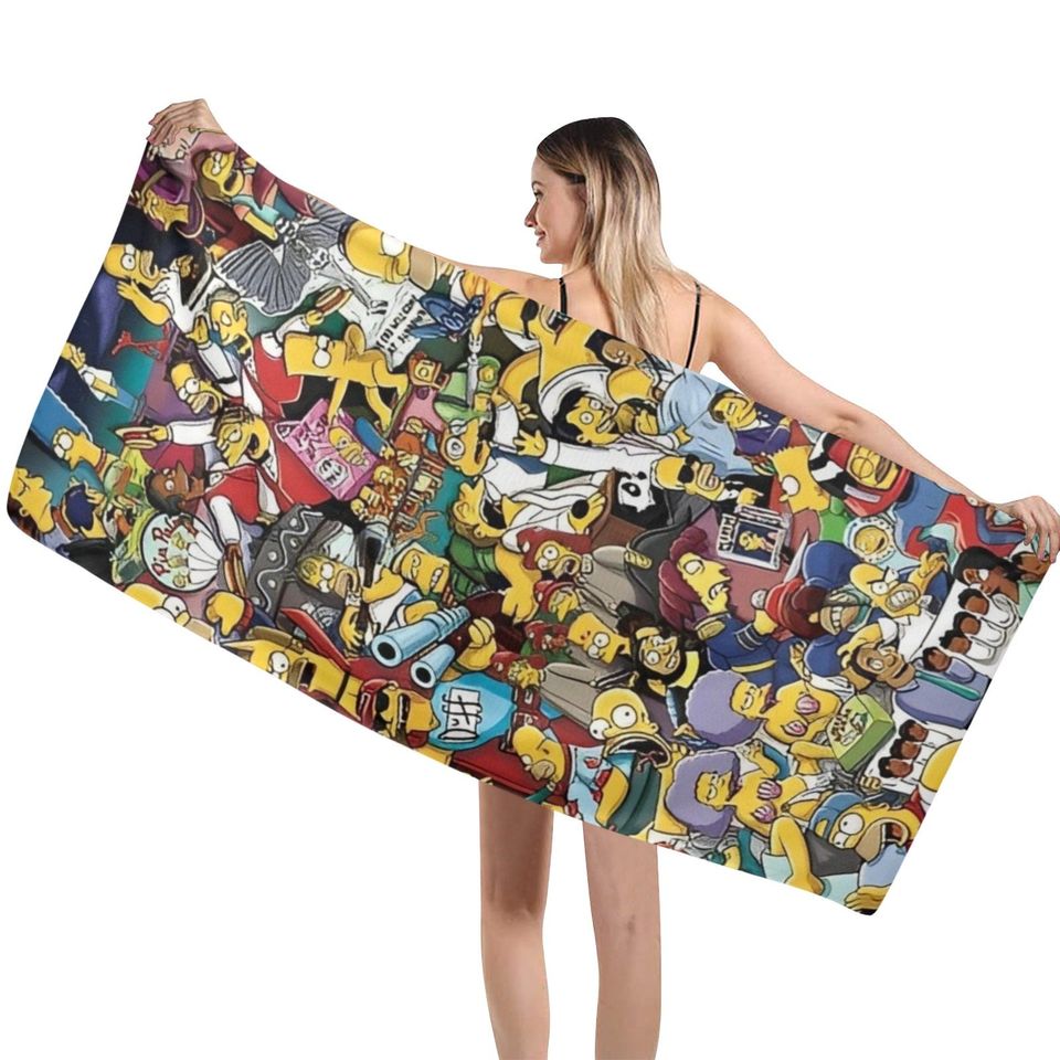 Simpsons Beach Towel