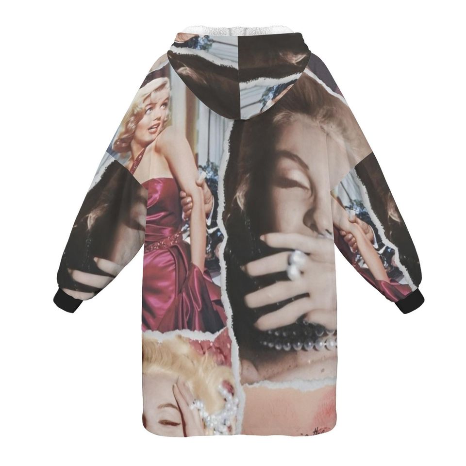 Marilyn Monroe Hoodie Blanket