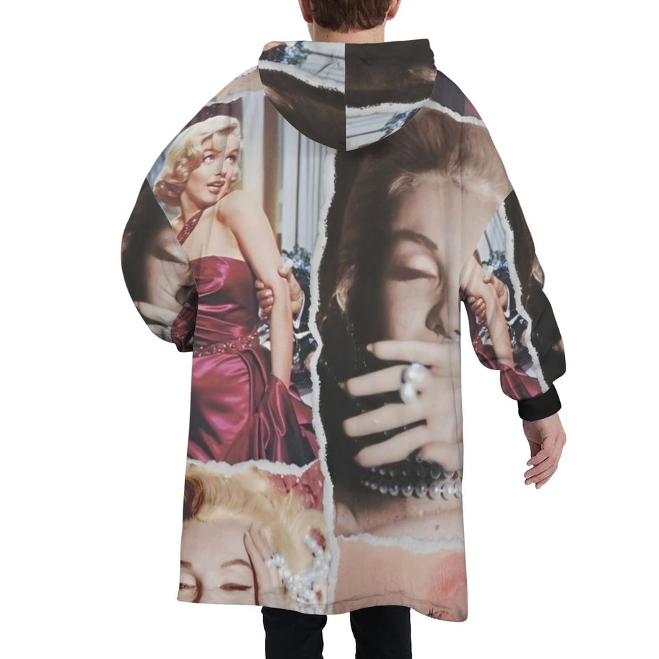 Marilyn Monroe Hoodie Blanket