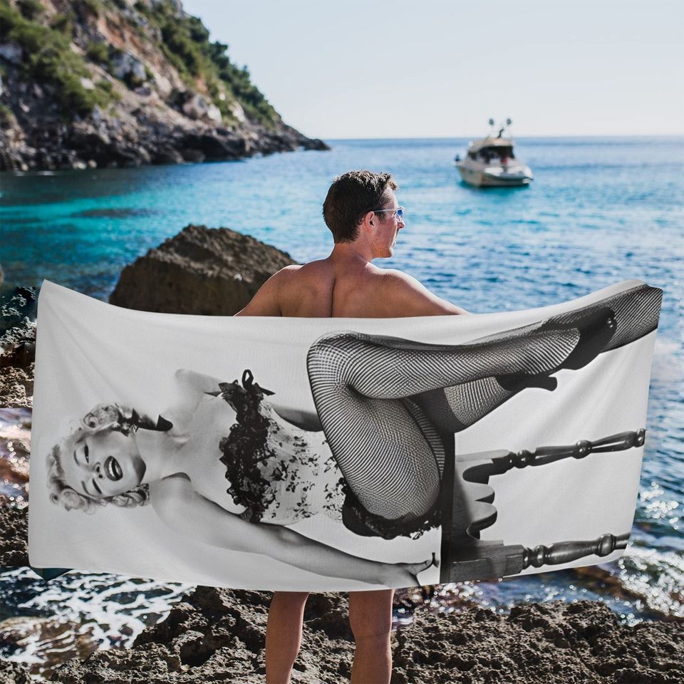 Marilyn Monroe Beach Towel, Marilyn Monroe Merch