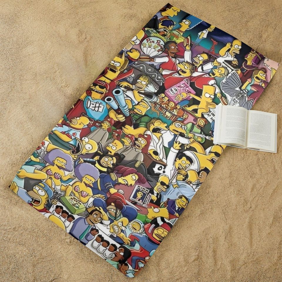 Simpsons Beach Towel