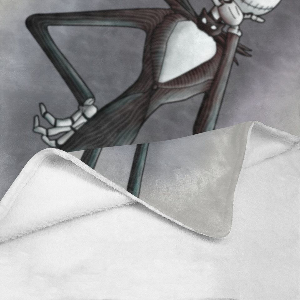 Jack Skellington Fleece Blanket