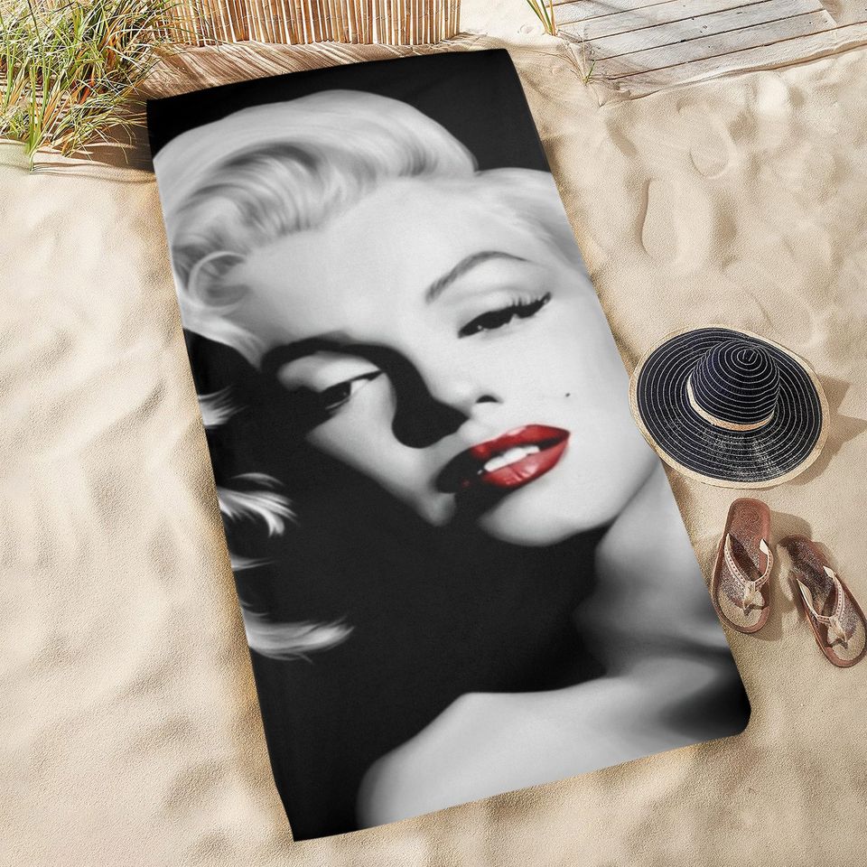 Marilyn Monroe Beach Towel, Marilyn Monroe Merch