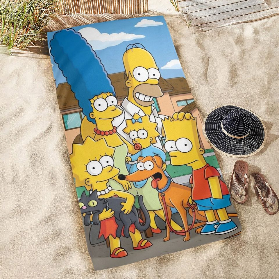 Simpsons Beach Towel