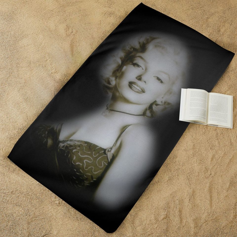 Marilyn Monroe Beach Towel, Marilyn Monroe Merch