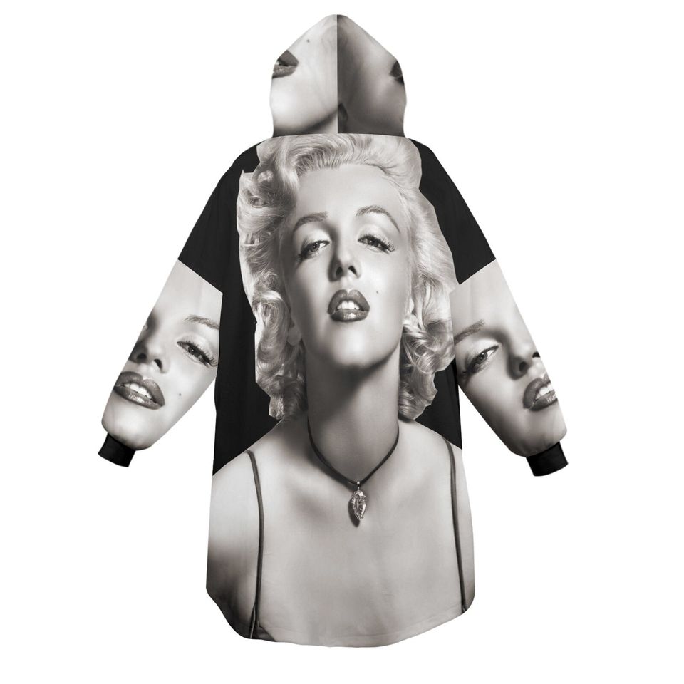 Marilyn Monroe Hoodie Blanket