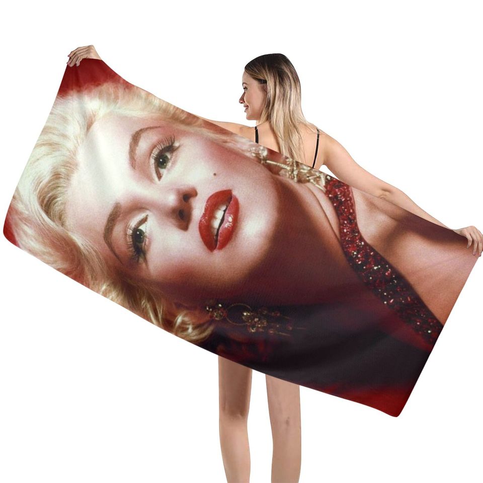 Marilyn Monroe Beach Towel, Marilyn Monroe Merch