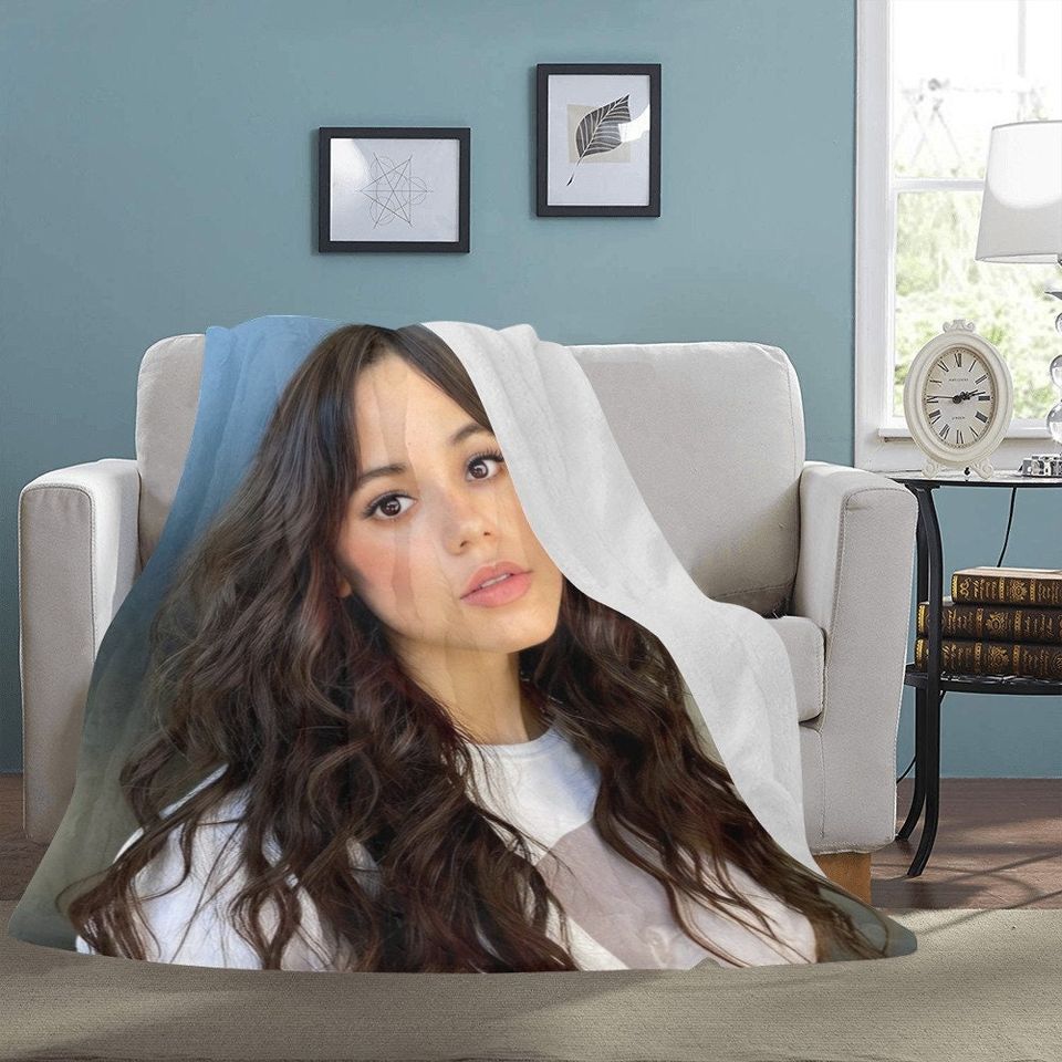 Jenna Ortega Fleece Blanket