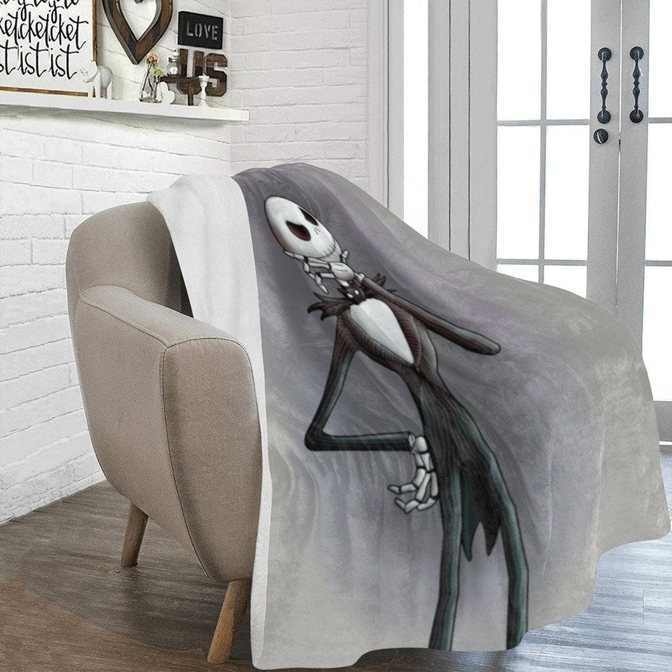 Jack Skellington Fleece Blanket