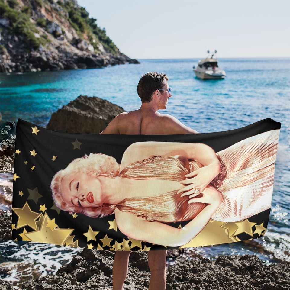 Marilyn Monroe Beach Towel, Marilyn Monroe Merch
