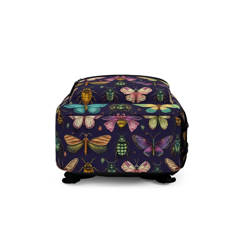 Beatrix Backpack, Back To School Backpack, EDC, School Bags, Laptop Backpack, Lightweight Backpack, Waterproof Backpack, Butterfly Backpacks
