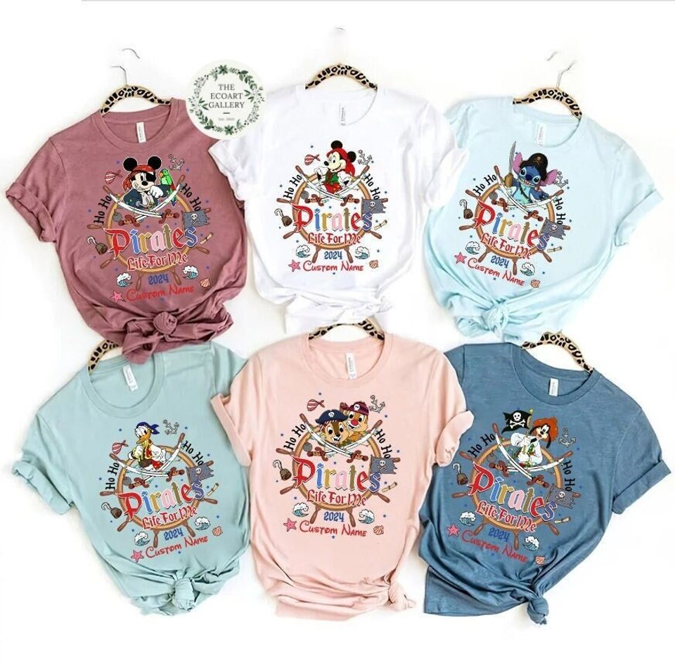 Personalized Mickey and Friends Disney Pirates 2024 shirt