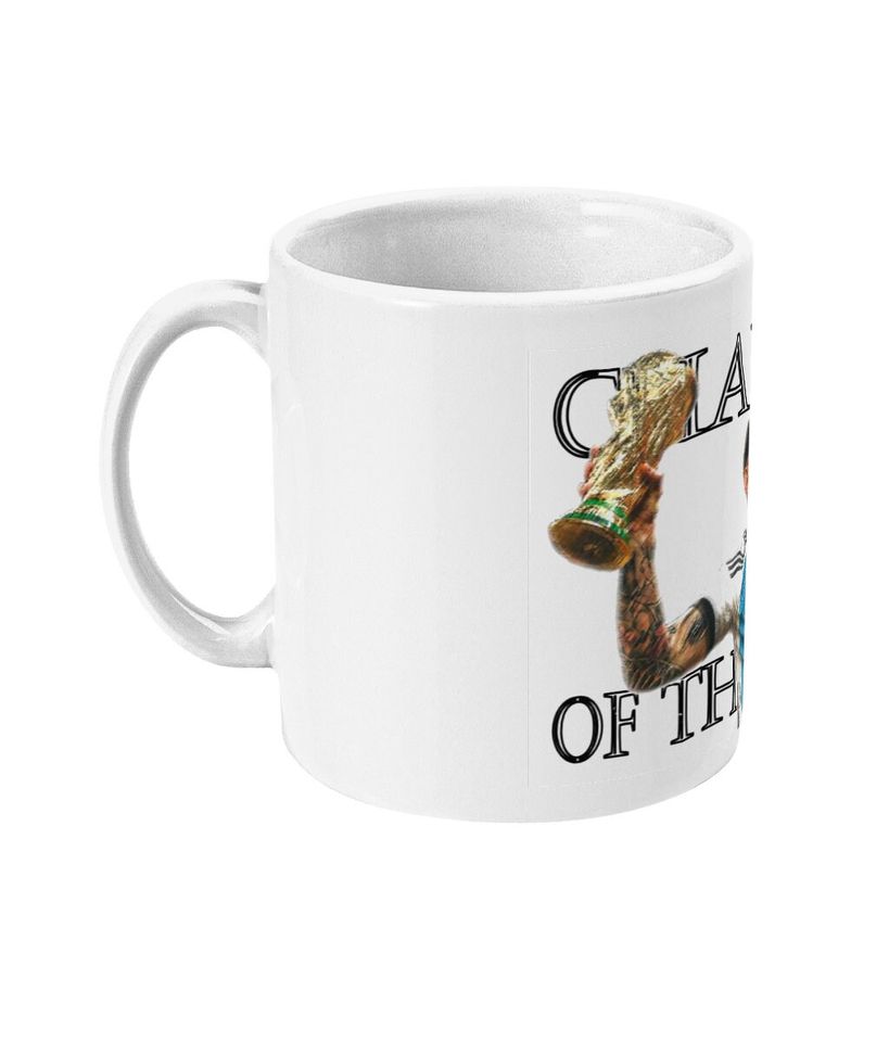 Lionel Messi World Champion Ceramic Mug