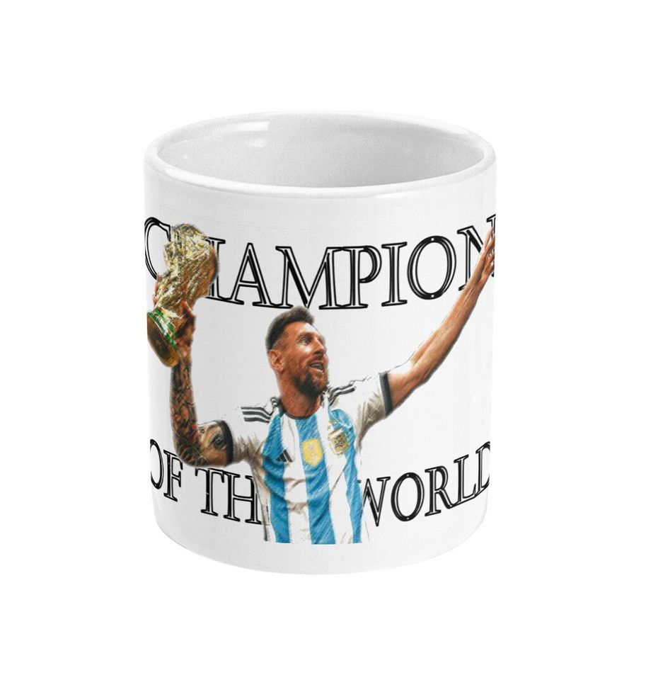 Lionel Messi World Champion Ceramic Mug