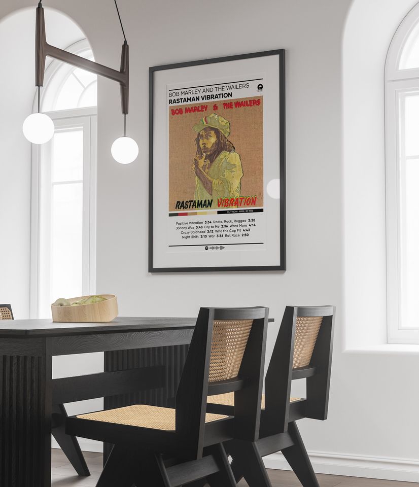 Bob Marley & The Wailers Poster | Rastaman Vibration Poster