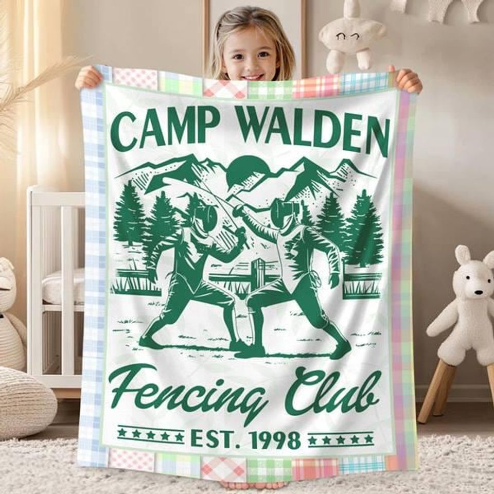 Hallie Annie Parker Fleece Blanket,The Parent Trap Blanket