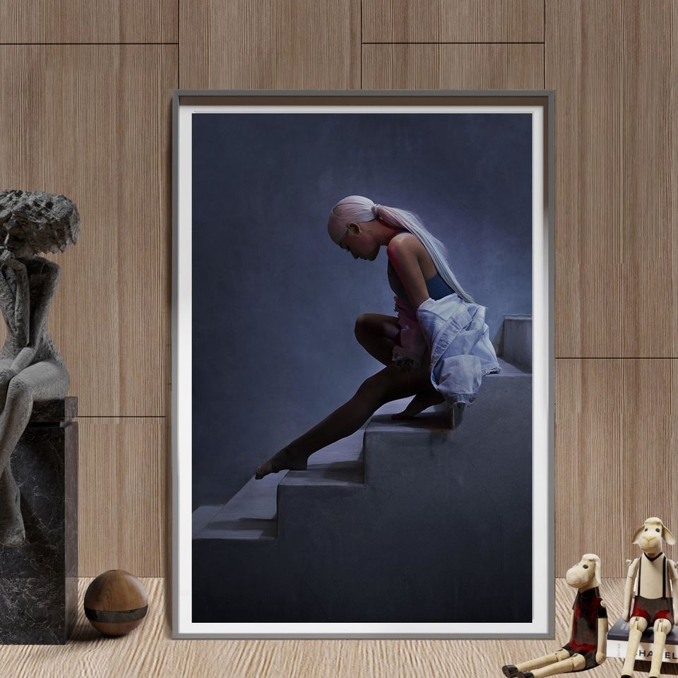 Ariana Sweetener Art Music Poster