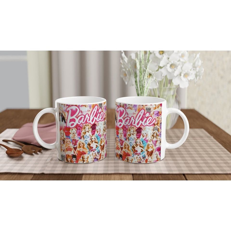 Barbie Retro Vintage 2000's Office Birthday Mug