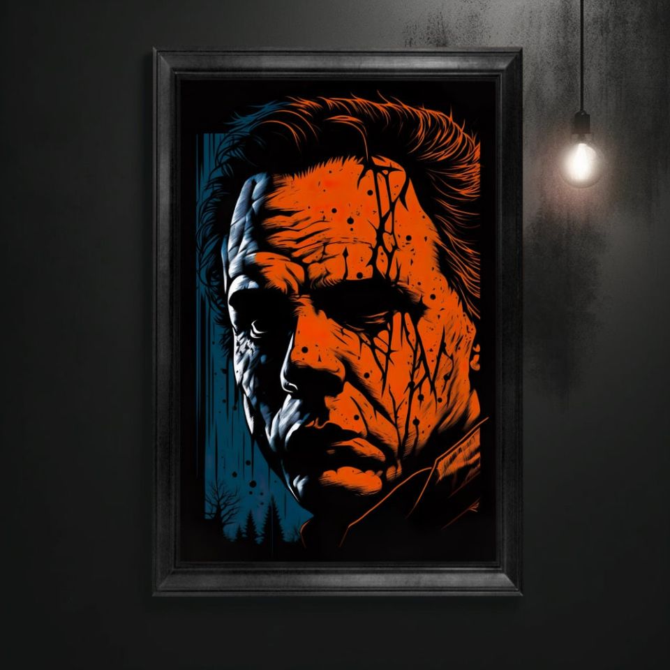 Michael Myers Poster Michael Myers Digital Art Michael Myers