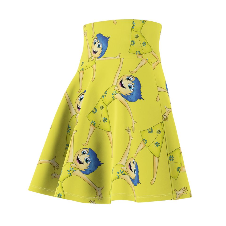 Copy of Joy in yellow skirt Inside Out Springtime Surprise Disneyland Half Princess Half Marathon Weekend women's running run skirt