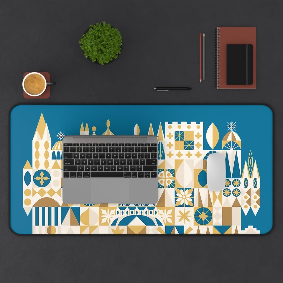 Geometric Desk Mat, Computer Accessories