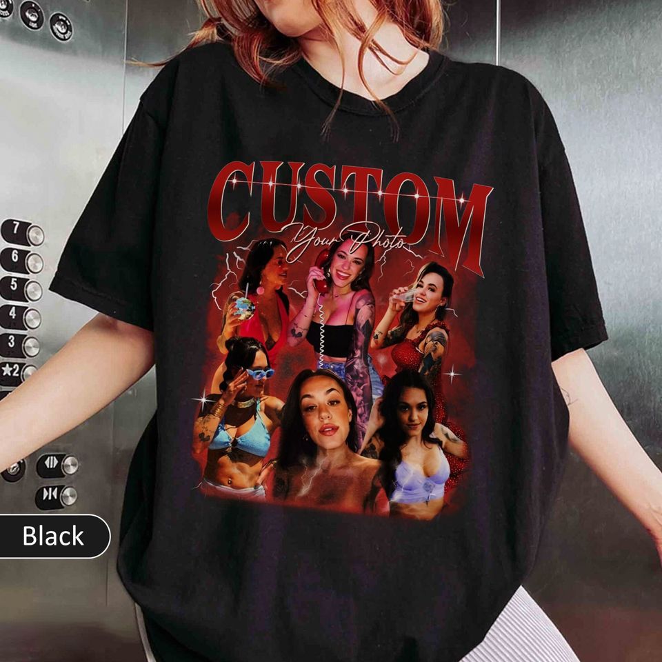 Retro Rap Tee, Bootleg Shirt, Custom Bootleg Rap Tee, Custom Face Shirt